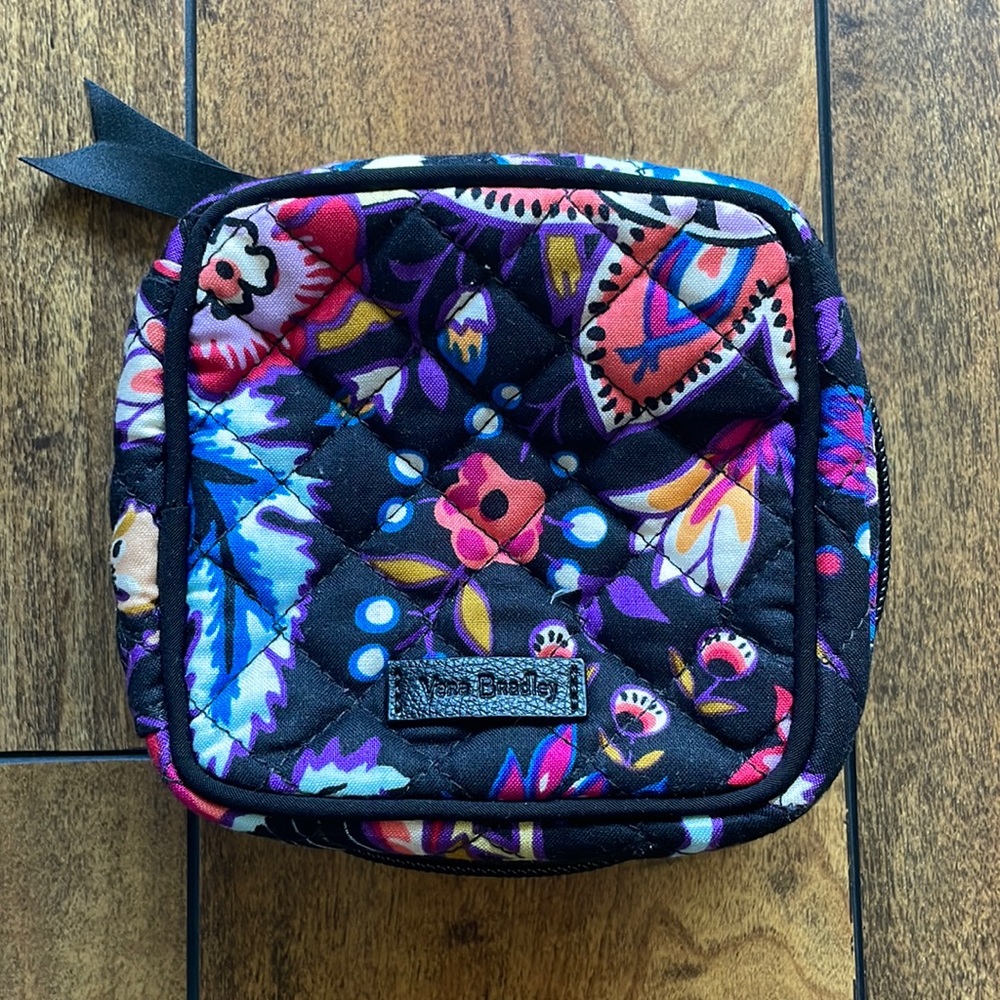 Vera Bradley Mini Travel Jewelry Case (Foxwood)